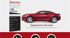 Desktop Screenshot of dorseytireautocare.com